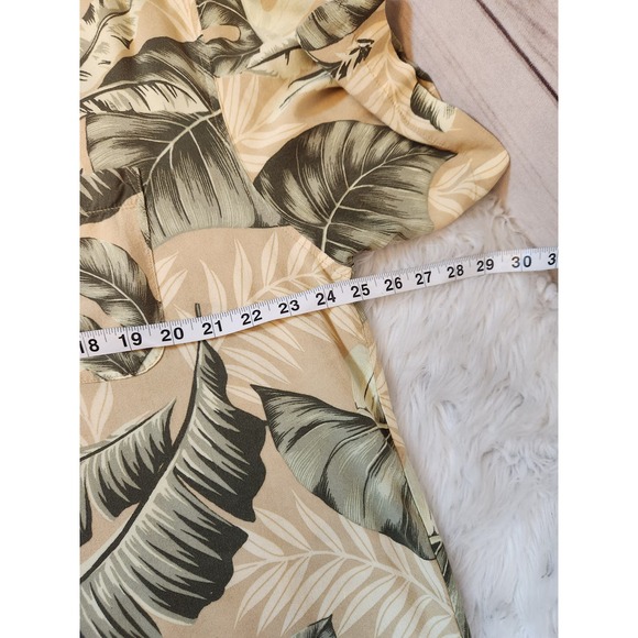 Panama Jack Men's Multicolor Silk Short Sleeve Button Down Shirt Size XL - Picture 4 of 5